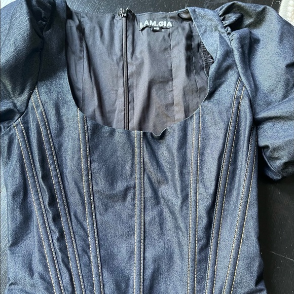 SOLD - I AM Gia denim dress - Picture 3 of 6